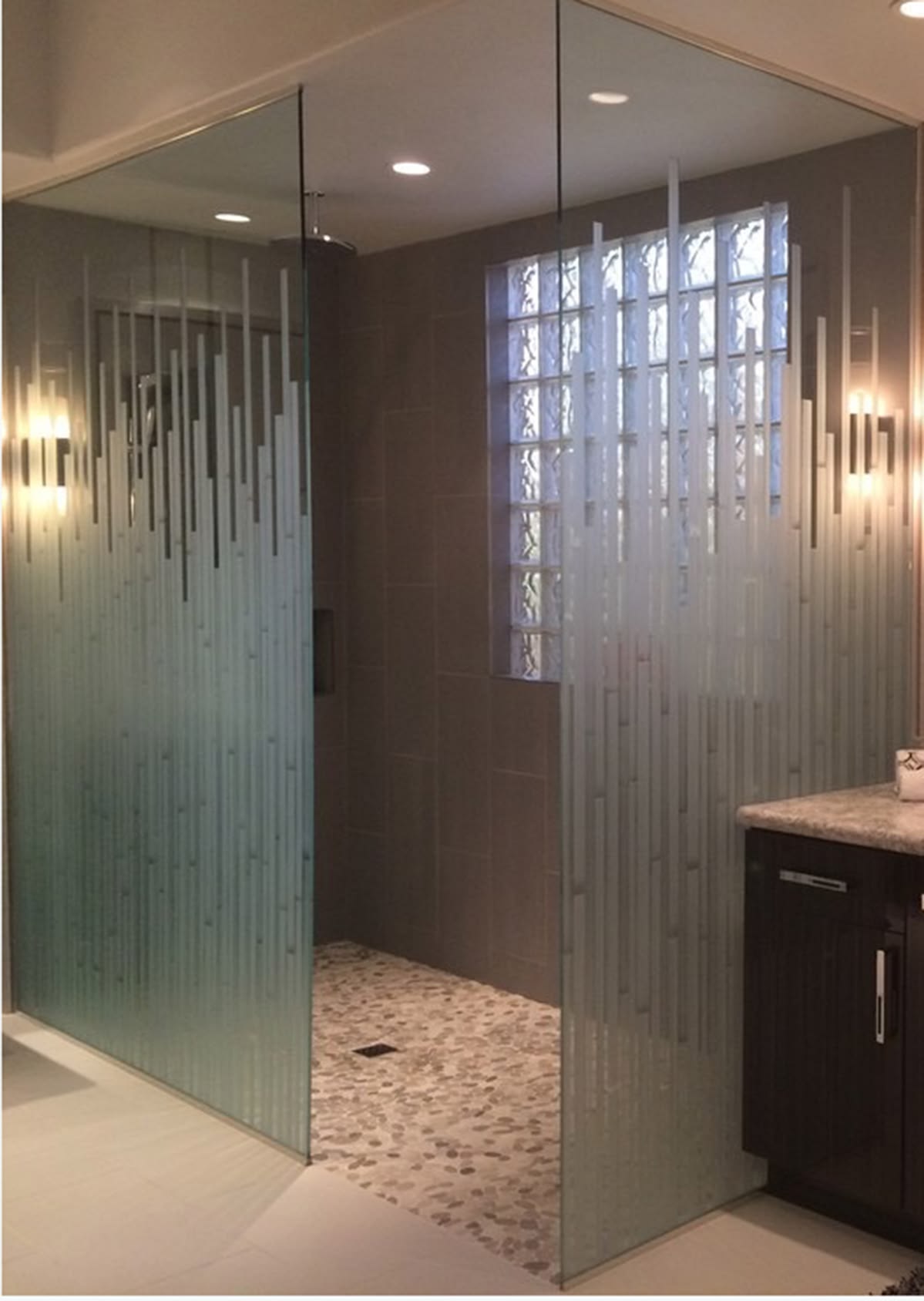 Frosted Glass Bathroom Lighting Mumbai